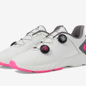 Men's White and Gray Camo GDRIVE Golf Shoe